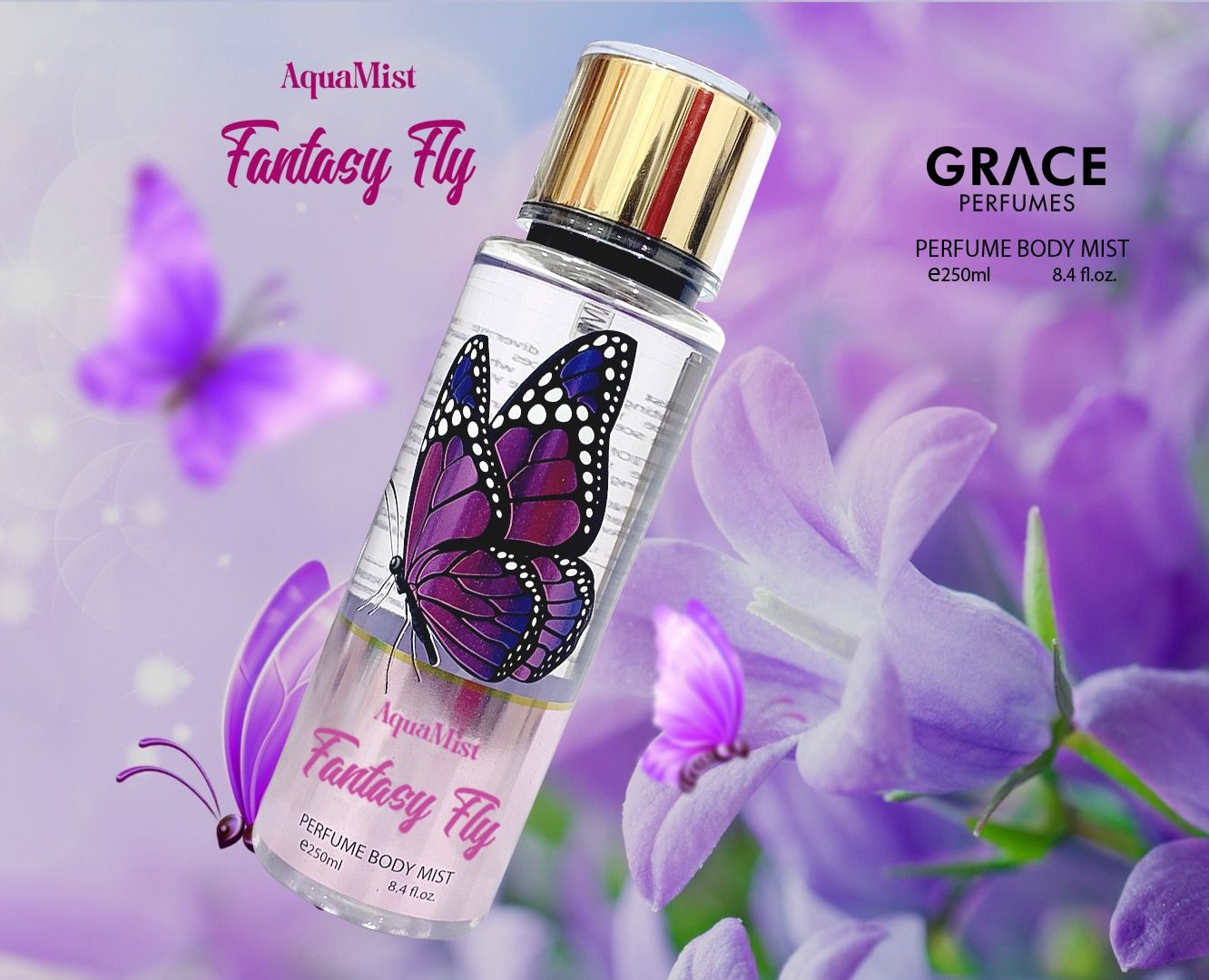 Fantasy Fly-Perfume Body Mist for Men and Women(250ml)